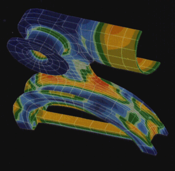 Finite Element Stress Analysis  - Picture by Dave Elmer