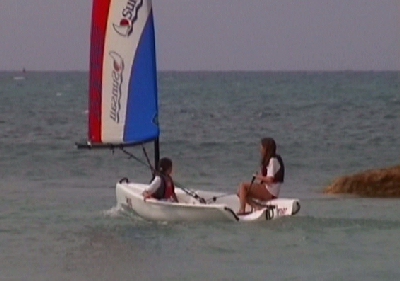 Joanne sets off to sea